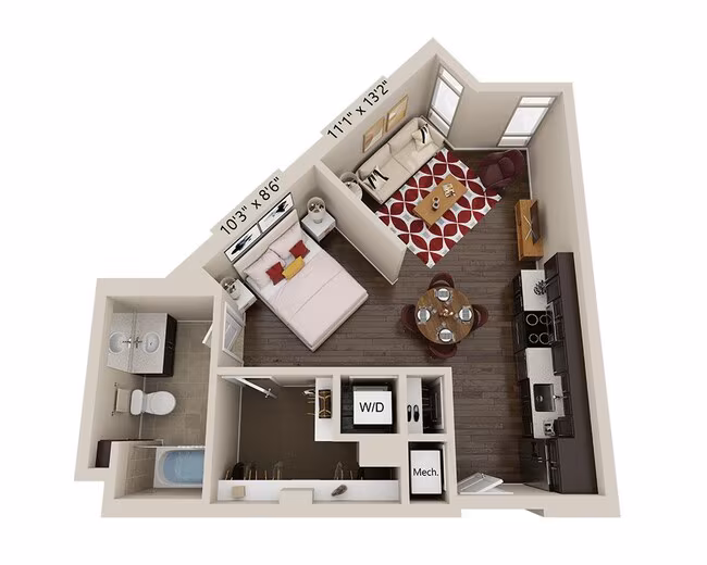 Unit 326 326 floor plan